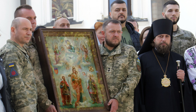 У Києво-Печерській лаврі презентували проєкт створення української військової ікони