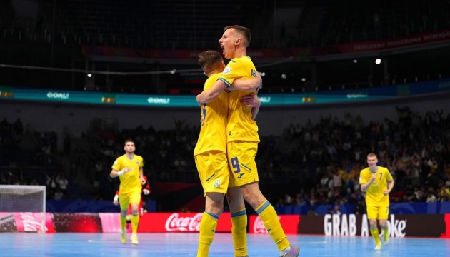 Ukraine's futsal team beats France to claim historic World Cup bronze