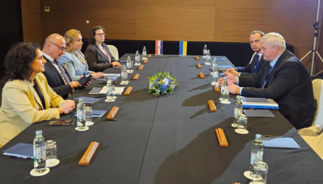 Sybiha, Grlic-Radman discuss support for Ukraine