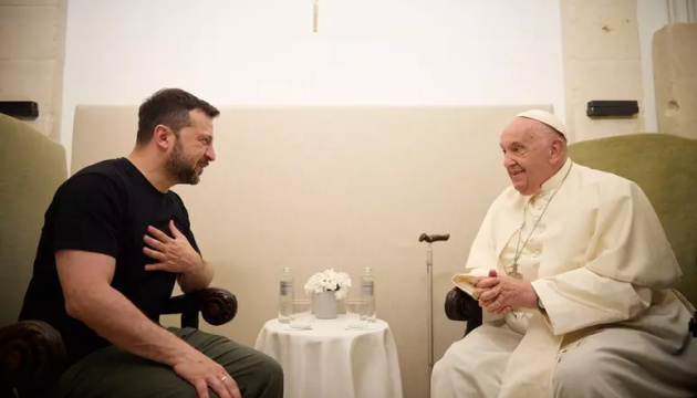 Zelensky se reúne con el Papa Francisco en el Vaticano