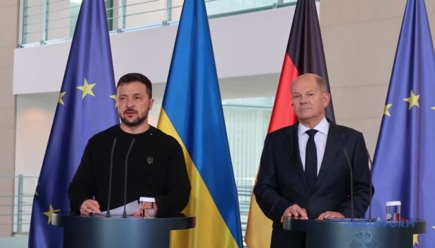 Nach Treffen mit Selenskyj: Bundeskanzler Scholz sagt Ukraine Waffenpaket von 1,4 Milliarden Dollar bis Ende 2024