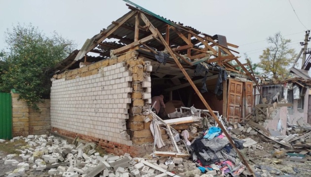 Shelling of Bilozerka: Houses, shops and office building damaged