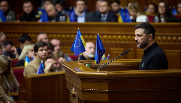 План перемоги передбачає розміщення в Україні неядерного стратегічного пакету стримування - Президент