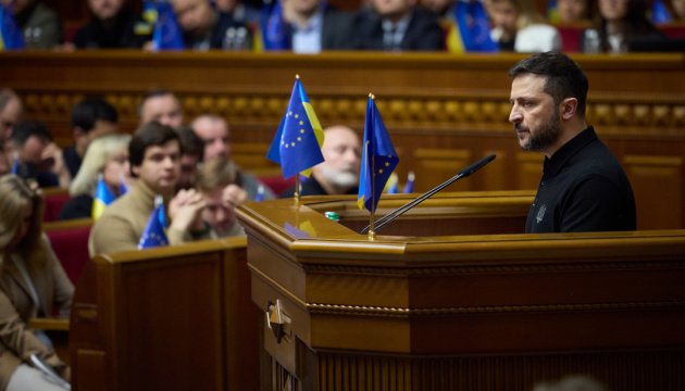 Zelensky revela en la Rada los detalles del Plan para la Victoria de Ucrania