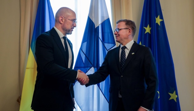 Le Premier ministre ukrainien a rencontré son homologue finlandais 