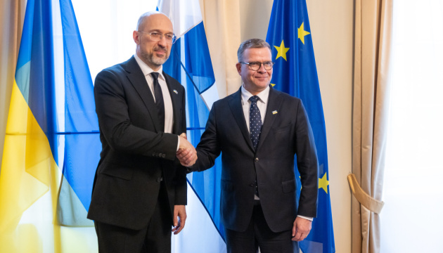 Shmyhal discusses construction of shelters in Ukraine with PM of Finland