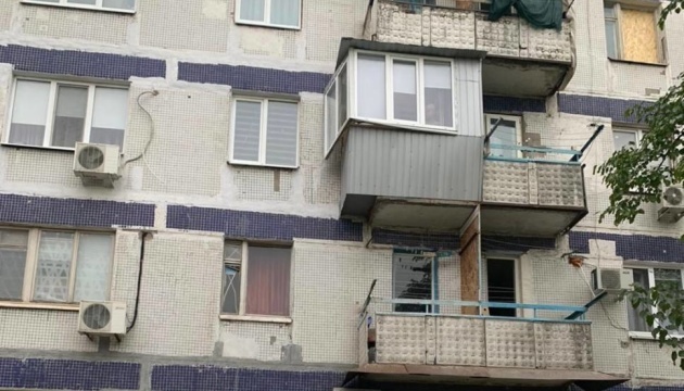 Air strike damages 15 high-rise buildings in Zaporizhzhia