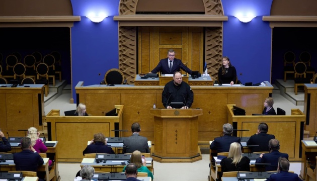 Le président de la Verkhovna Rada de l’Ukraine a présenté le Plan pour la victoire aux députés estoniens 