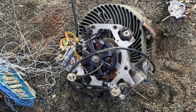 Wreckage of downed drones fell outside of settlements in Kyiv region