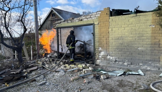 У Херсоні показали наслідки нічного ворожого обстрілу