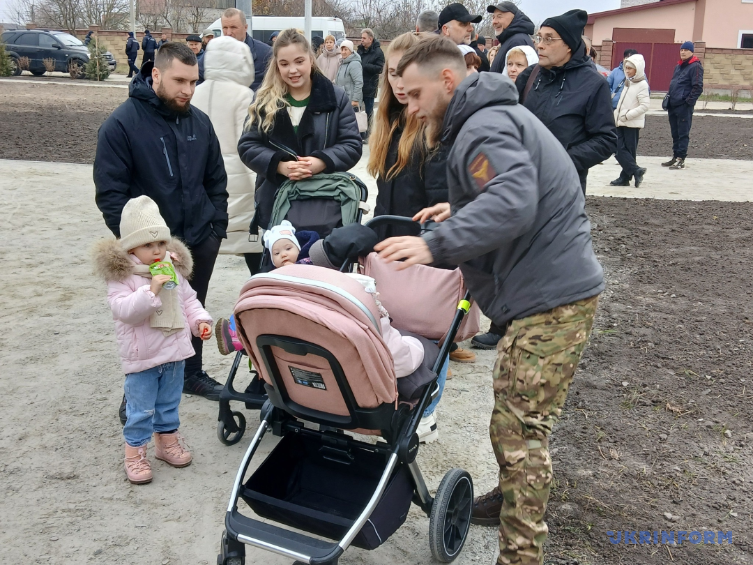 У Житомирській громаді відрили модульне містечко для переселенців. Фото: Ірина Чириця, Укрінформ