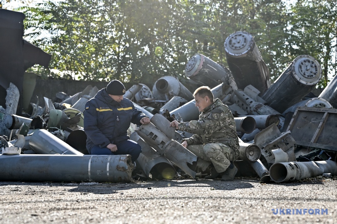 Майданчик для зберігання безпечних залишків боєприпасів