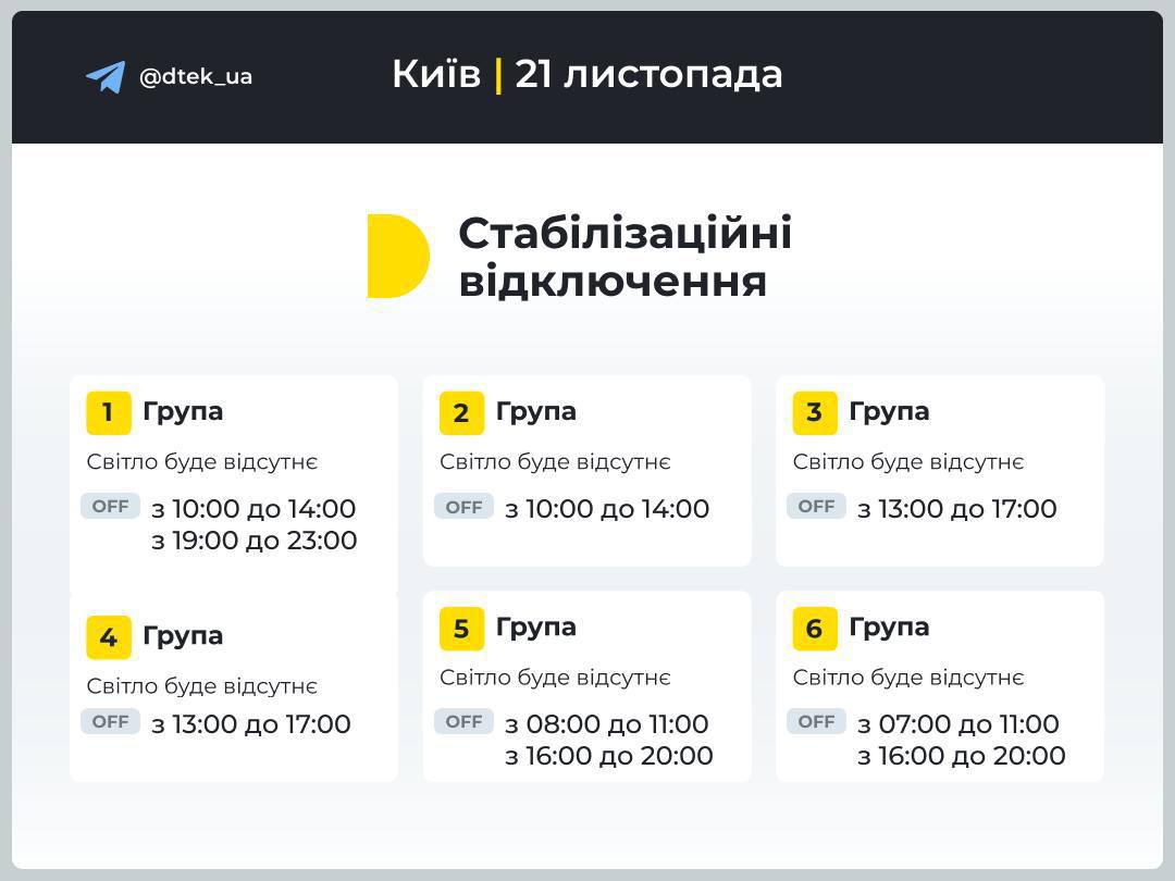 У Києві скасували аварійні відключення світла - повертаються графіки