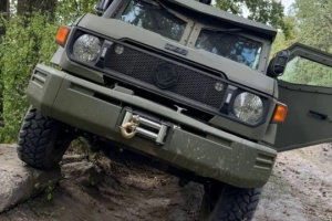 Ukrainian-made armored vehicle UAT-TISA approved for combat use