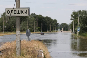 Евакуації з окупованих Олешок немає, їхати самостійно - небезпечно для життя