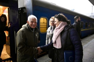 Josep Borrell est arrivé à Kyiv