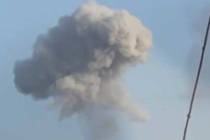 Explosion rocks Russian-occupied Mariupol