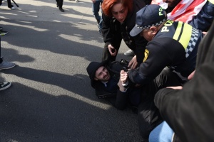 У Тбілісі затримали трьох людей на акції проти результатів виборів