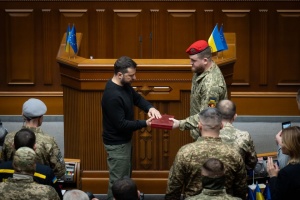 Президент у Раді вручив нагороди військовим, енергетикам і діячам культури