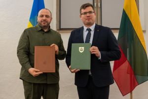 Lithuania allocates initial EUR 10M for Ukrainian long-range weapons production – Umerov