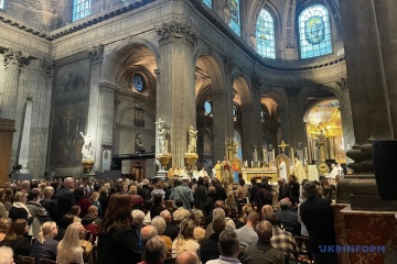 Ukrainian community in France commemorates Holodomor victims