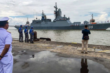 Indonesia, Russia launch first joint naval drills