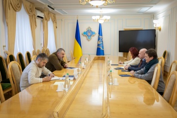 NSDC secretary discusses assistance to Ukraine with GLOBSEC delegation