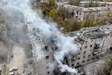 Attack on five-story building in Kryvyi Rih: Bodies of two children recovered from under rubble