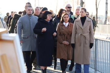 Danish PM visits Kyiv region