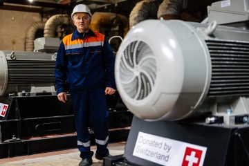 Switzerland donates equipment to ensure heat supply to Odesa