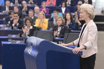 Ursula von der Leyen : Il ne fait aucun doute que nous voulons que l'Ukraine fasse partie de l'Union européenne