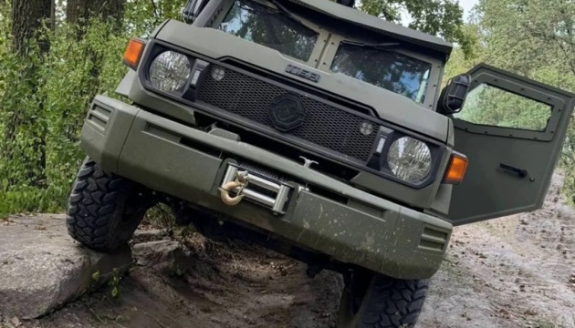 Ukrainian-made armored vehicle UAT-TISA approved for combat use