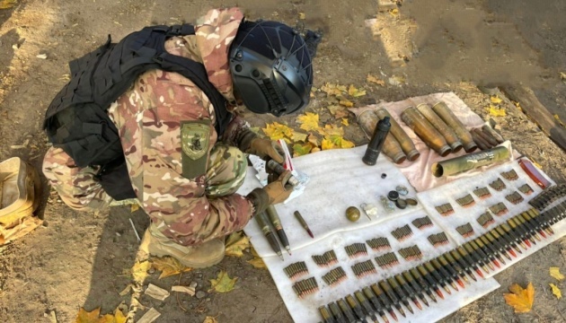 Man detained over illegal ammo arsenal at home near Kyiv