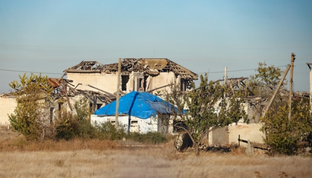 На Херсонщині Посад-Покровське, яке включено у проєкт з відновлення, розділили на чотири зони - Прокудін На Херсонщині Посад-Покровське, яке включено у проєкт з відновлення, розділили на чотири зони - Прокудін