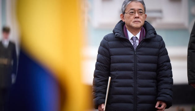 日本政府、中込正志駐ウクライナ大使の交代を決定