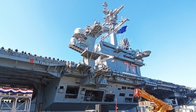 Авіаносець ВМС США прибув до Японії для постійного базування