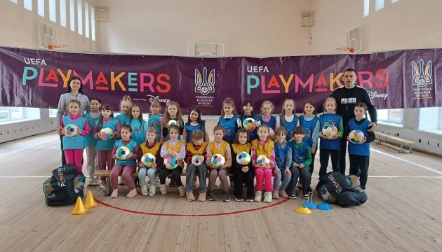 Проєкт UEFA PLAYMAKERS завітав до Новояворівська