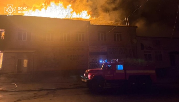 Під час ліквідації пожежі на Житомирщині загинув рятувальник, ще один - травмований