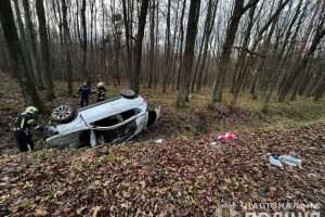 Водій п’яний та не мав права керувати: у ДТП на Волині постраждали жінка і двоє дітей