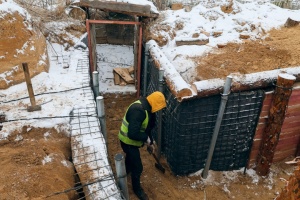 У Чернігові показали, як будують фортифікації довкола міста