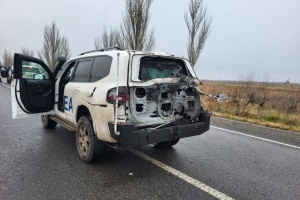 Діяли свідомо: Зеленський відреагував на атаку конвою МАГАТЕ російським дроном