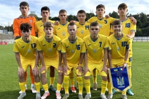 Збірна України  U15  з футболу обіграла Туреччину на турнірі розвитку УЄФА