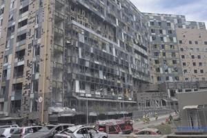 Damaged Ohmatdyt building scheduled for restoration in 2025