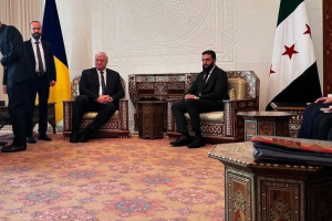 Ukraine’s FM meets with new leader of Syria in Damascus