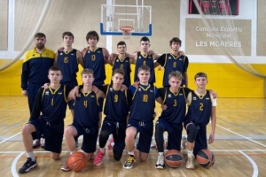 Збірна України U15 з баскетболу виступила на турнірі в Барселоні