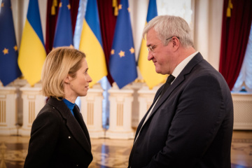 Sybiha, Kallas discuss Ukraine's, EU priorities in Kyiv