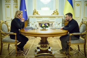 Zelensky, Kallas discuss Ukraine's European integration, defense support