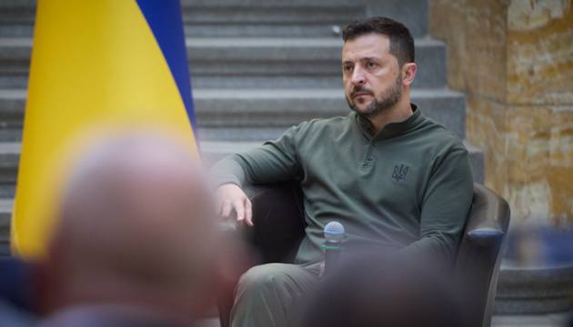 Ukraine not to accept NATO invitation for only part of its territory, Zelensky says