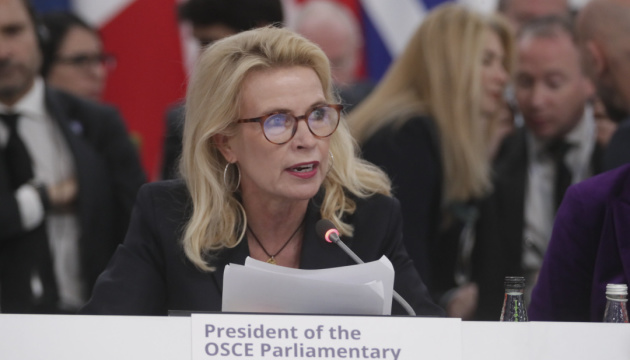 Ukraine alone should determine timing and terms of possible talks - OSCE PA president