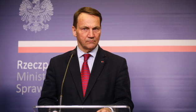 Sikorski addresses Russians at OSCE: you should not be here